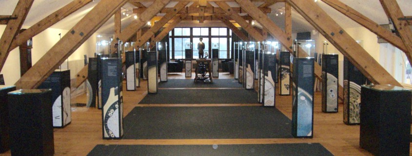 Museumseinrichtung und Vitrinen im Chopard Museum
